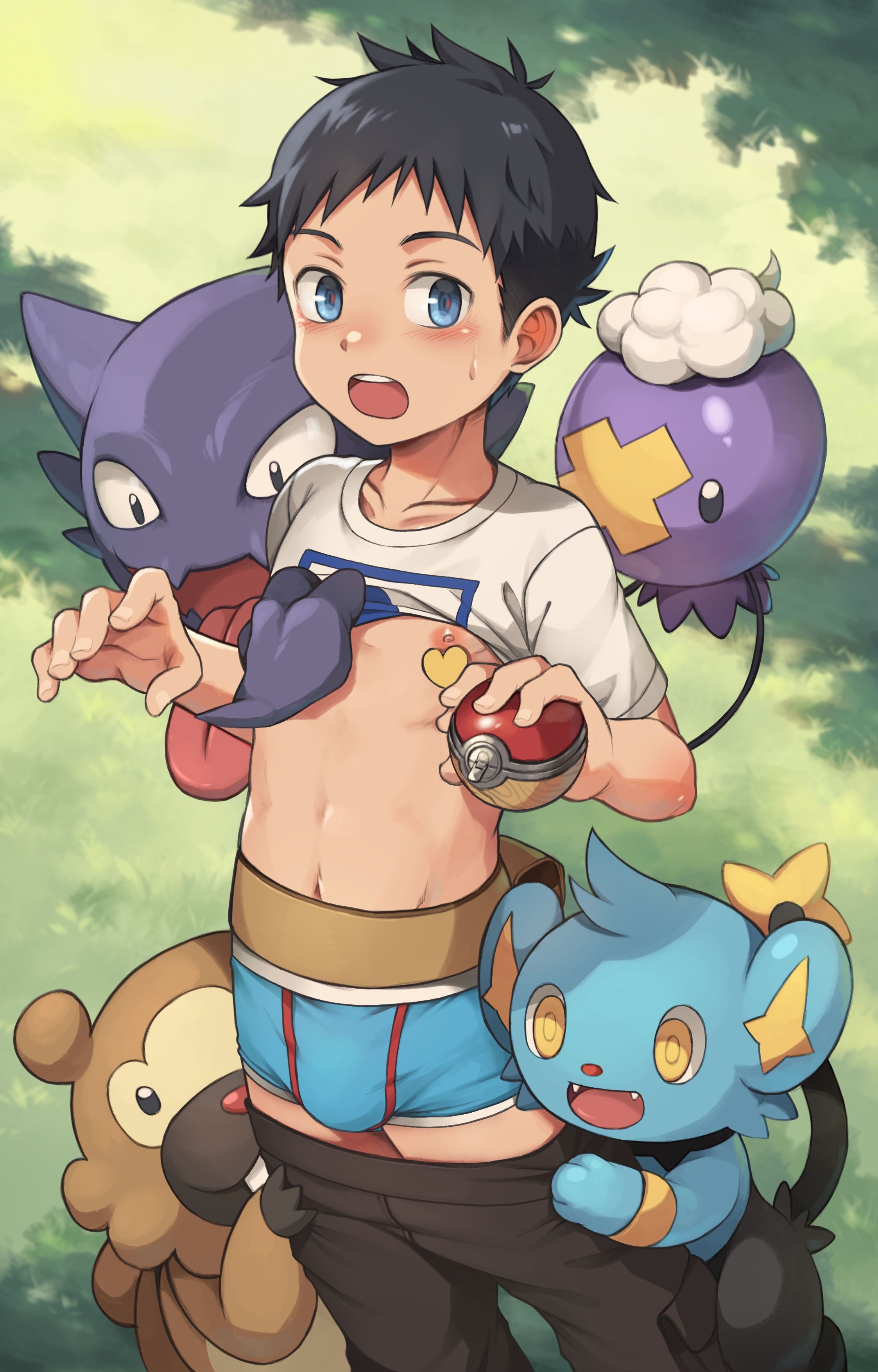 [20220401] [3629274] ポケモンに襲われるトレーナー『Trainer who got attacked by Pokemon』