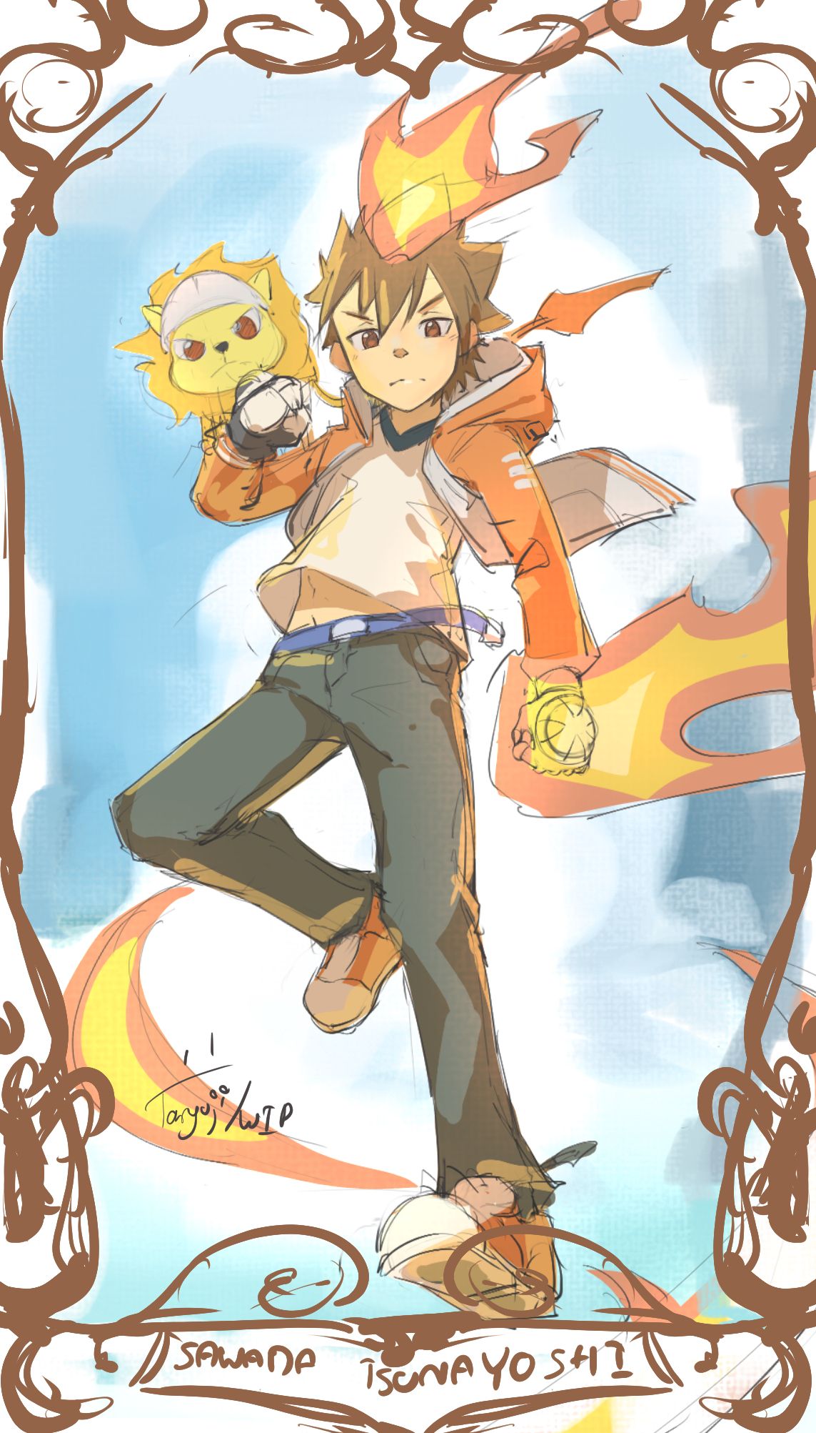 [20220411] [3675790] [Sketch] Sawada Tsunayoshi