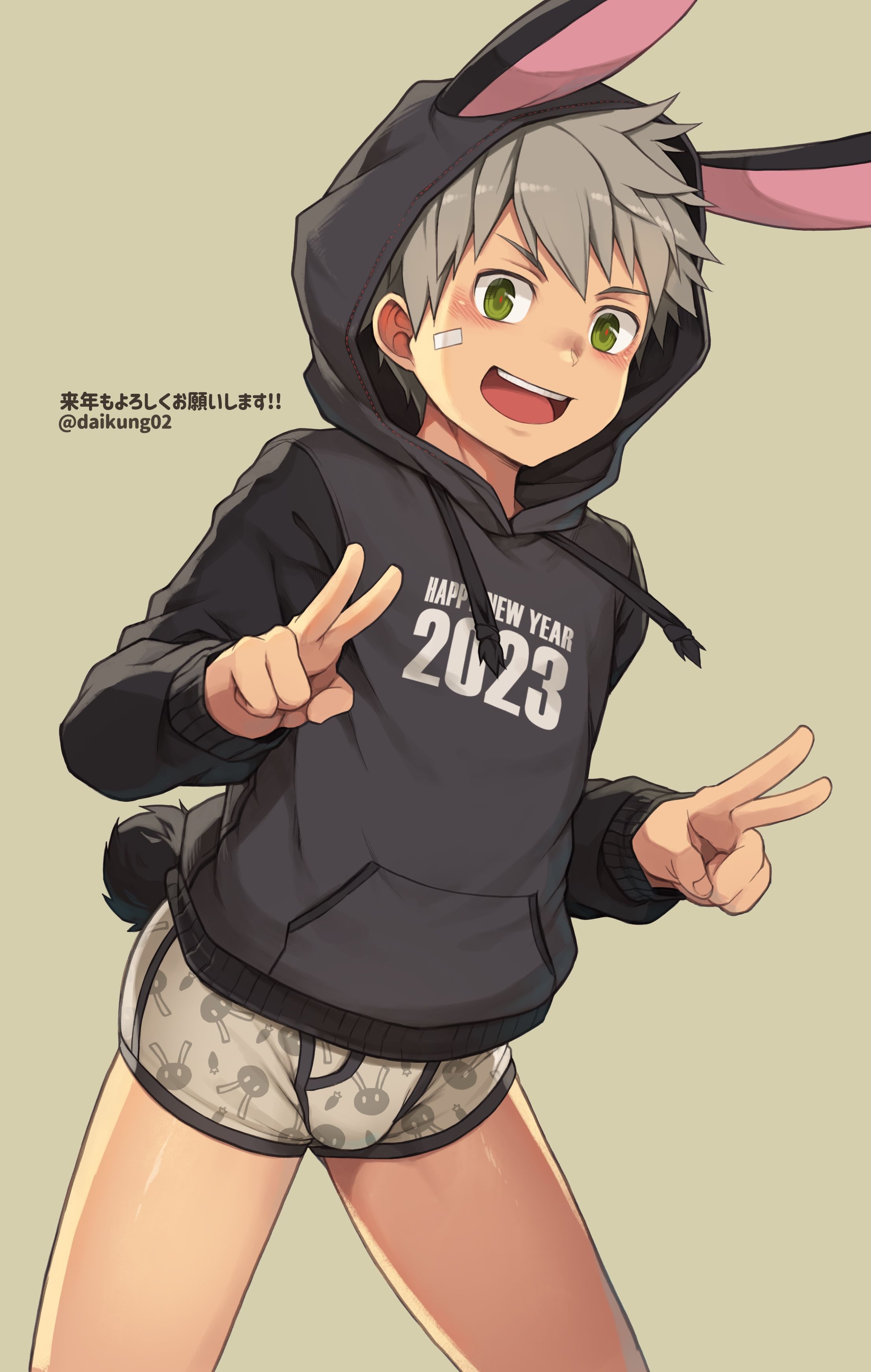 [20230101] [5033935] 兎パーカー『Rabbit Hoodie』