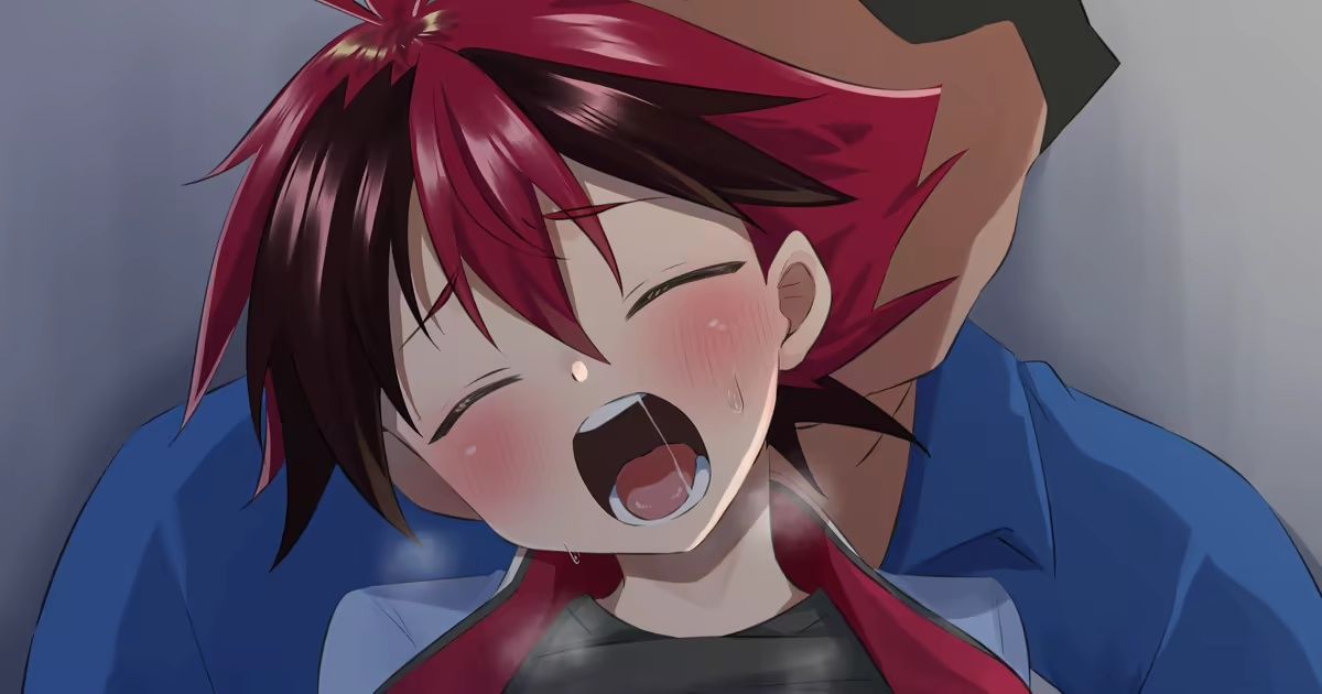 乳首責めされて射精するヒイロくん